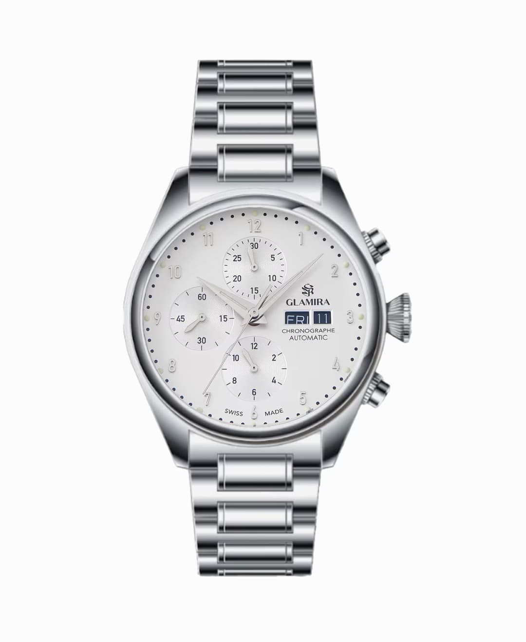 GLAMIRA Elaren Automatic White Watch