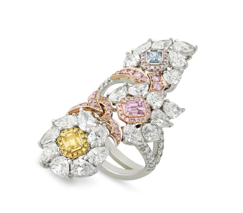 Imported Fashionable Diamond Ring