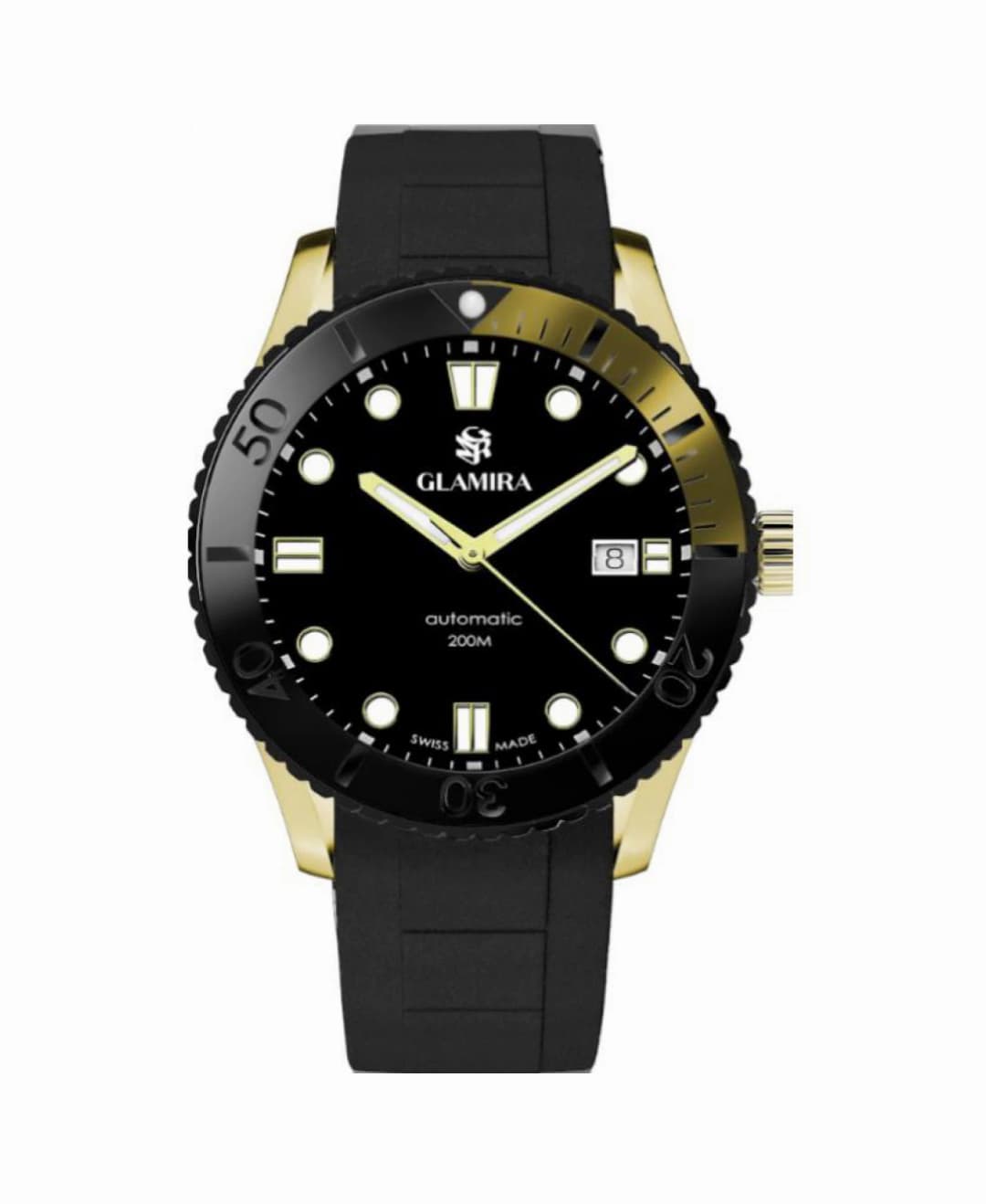 GLAMIRA Aurevian Sport Automatic Black Watch